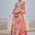 Multicolor georgette digital printed Lehenga Choli