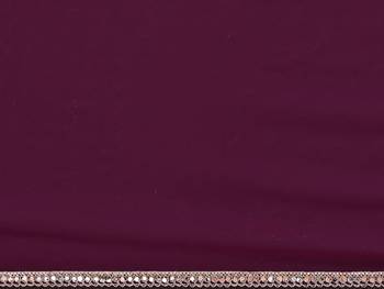 purple saree look rich georgette  silk blend with beautiful tone 5