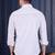 Pier seven men’s white cotton blend hand embroidered slim fit  shirt