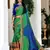 premium bandhani dola art silk saree with embroidered banglori art silk blouse