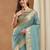 assam art silk saree with zari temple border & unstitched blouse