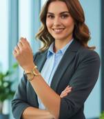 korean gold-plated daily wear openable cuff bangle bracelet