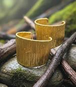 combo of two western daily wear gold-plated adjustable cuff bracelet