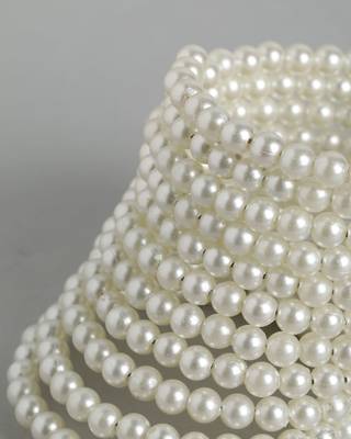 11-layered adjustable aaa pearl bracelet with rhodium-plated wire 3