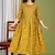 Women floral printed round neck  cotton maternity dress