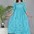 Women floral printed round neck  cotton maternity dress
