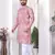 Pink digital printed work cotton straight kurta