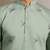 Pista green viscose silk thread & sequins embroidered work wedding festival marriage party wear straight mens kurta