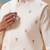 White viscose silk thread with sequins embroidered work wedding festival party wear straight kurta with jacket