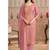 pink banarasi banarasi straight-suits
