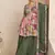 green floral_print chiffon salwar-kameez