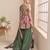 green floral_print chiffon salwar-kameez