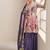 purple floral_print chiffon salwar-kameez