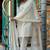 White chikankari emboridered kurta and pant and dupatta