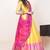 Yellow Embroidered Taffeta lehenga choli