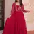  Pink Georgette Embroidered Party Wear Anarkali Gown
