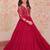  Pink Georgette Embroidered Party Wear Anarkali Gown