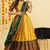 Yellow Embroidered Art Silk lehenga choli