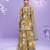 yellow floral print chiffon salwar-kameez