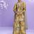 yellow floral print chiffon salwar-kameez