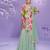 light-green floral_print chiffon salwar-kameez