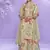 beige floral_print chiffon salwar-kameez