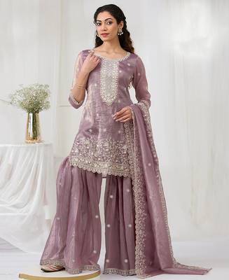 pink embroidered silk salwar-kameez 1