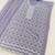 lilac embroidered georgette salwar-kameez