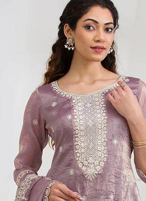 pink embroidered silk salwar-kameez 2