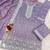 lilac embroidered silk salwar-kameez
