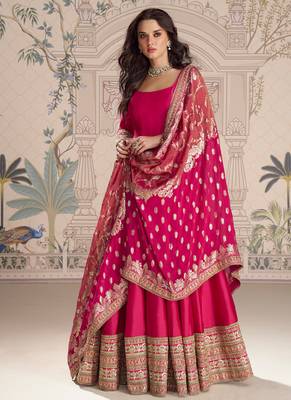 pink embroidered silk anarkali-salwar-kameez 1