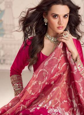 pink embroidered silk anarkali-salwar-kameez 3