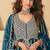 blue embroidered chiffon anarkali-salwar-kameez