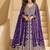 purple embroidered chiffon anarkali-salwar-kameez