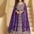 purple embroidered chiffon anarkali-salwar-kameez