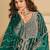 green embroidered chiffon anarkali-salwar-kameez