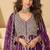 wine embroidered chiffon anarkali-salwar-kameez