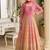 pink embroidered georgette anarkali-salwar-kameez