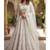 White Embellished Net Lehenga Set