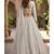 White Embellished Net Lehenga Set