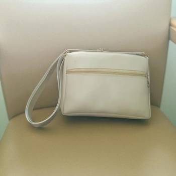 Women Cream Floral Sling Bag Bow Chain Mini Stylish Shoulder Purse 3