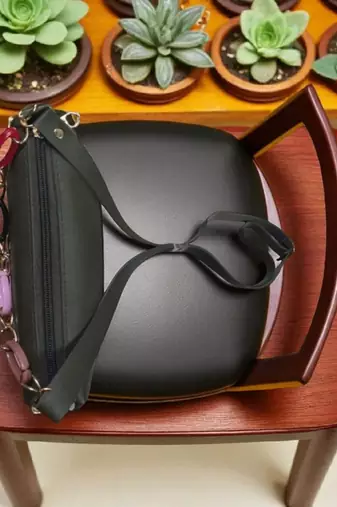 Floral Sling Bag for Women Stylish Chain Strap Crossbody Handbag