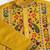 YELLOW VISCOSE SILK THEAD WITH SEQUINS EMBROIDERED WORK WEDDING FUNCTION NAVRATRI FESTIVAL PARTY WEAR STRAIGHT KURTA