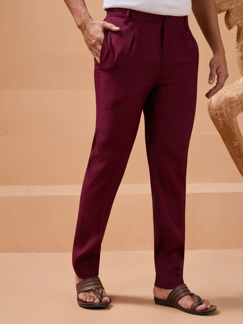 Maroon viscose silk premium thread with sequins embroidered work wedding festival party wear straight kurta with jacket