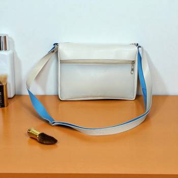 Check Sling Bag for Women Stylish Crossbody Chain Handbag 2