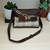 Brown Check Sling Bag for Women Stylish Crossbody Chain Handbag