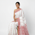 White bengali khadi cotyton saree stylish for women