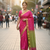 Pink bengali khadi cotyton saree stylish for women