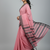 Pink bengali khadi cotyton saree stylish for women