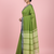 Green bengali khadi cotyton saree stylish for women